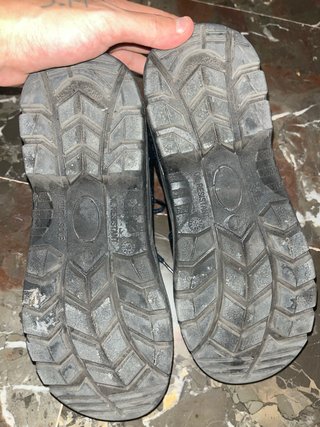 Botas de seguridad negras con cordones consolo2uso