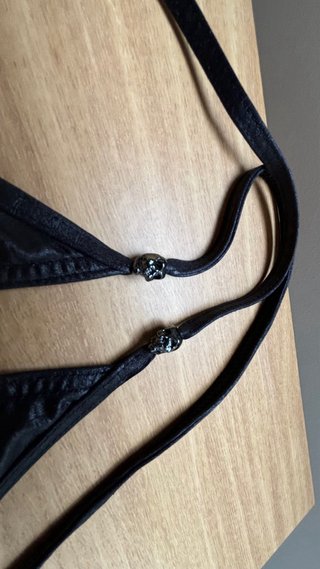 Bañador Zadig & Voltaire efecto piel negro