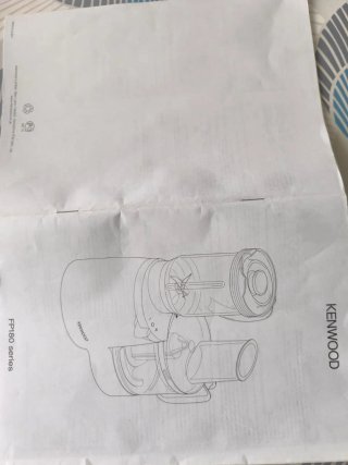 Robot Cocina Kenwood FP180 Series