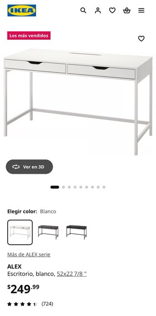 Escritorio y butaca IKEA
