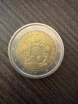 Moneda 2 Euros Vaticano 2025