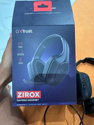 Auriculares Trust Negros con Micrófono