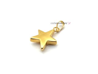 colgante oro 18k con circonita