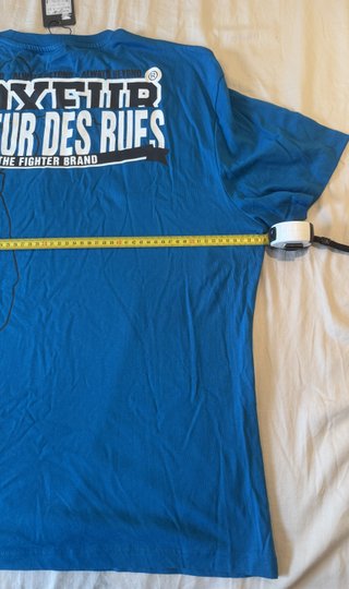 Camiseta Boxeur des Rues XXL Azul Nueva