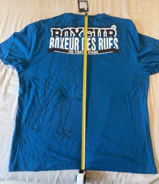 Camiseta Boxeur des Rues XXL Azul Nueva