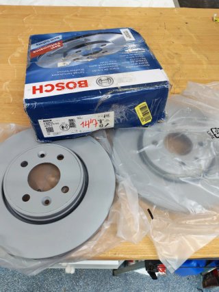 Discos Freno Bosch BD 510 Delanteros Nuevos