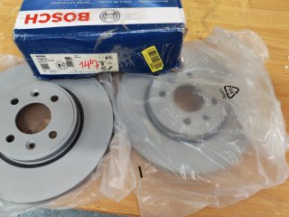 Discos Freno Bosch BD 510 Delanteros Nuevos