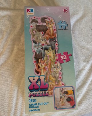 Puzzle XL KS Games Gatos 52 Piezas