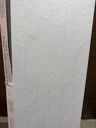 Azulejos blancos rectangulares 30x90