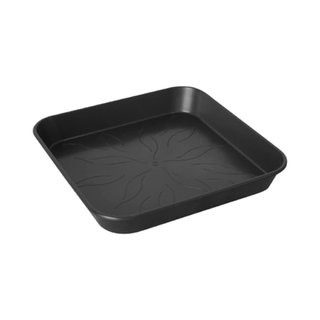 Plato para maceta. Color negro