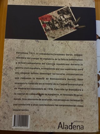 Novela. El hombre que mató a Durruti