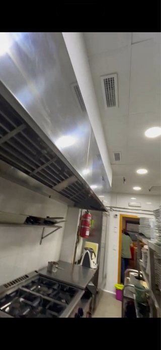 Extractor cocina industrial