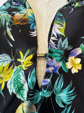 Bañador estampado floral talla 40