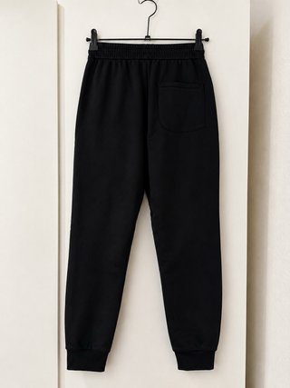 Pantalón chándal S negro con dibujo tigre