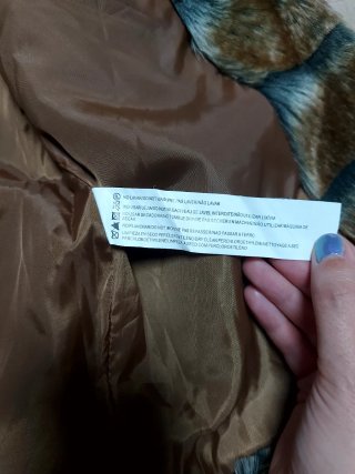Chaqueta pelo sintético Talla S