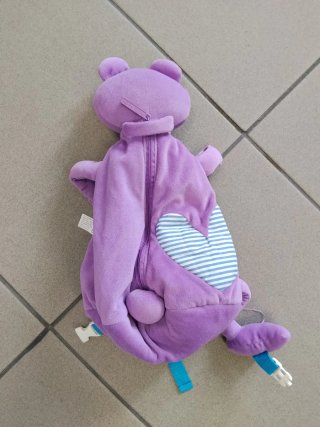 Mochila Happy House Morada y Azul