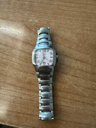 Reloj lotua Mujer Plata y Rosa
