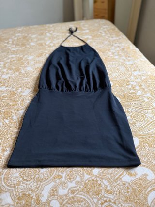 Vestido negro Zara