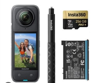 Insta360 X4 Cámara 360° Negra
