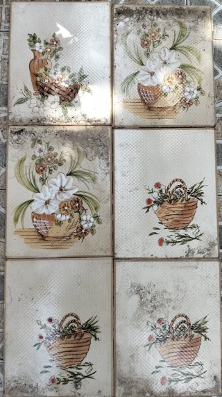 Azulejos vintage recuperados