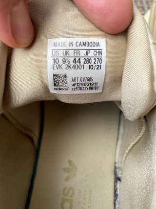 Adidas Adiprene Talla 44 Beige/Oro