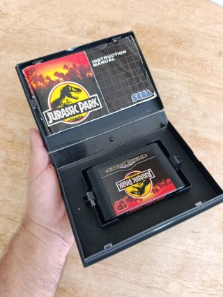 Jurassic Park Sega Mega Drive videojuego megadrive
