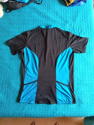 Maillot Ciclismo Negro y Azul