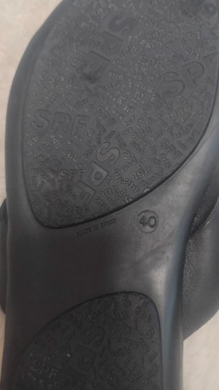 Sandalias Mules Piel Springfield Talla 40