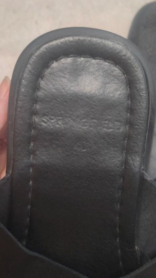 Sandalias Mules Piel Springfield Talla 40