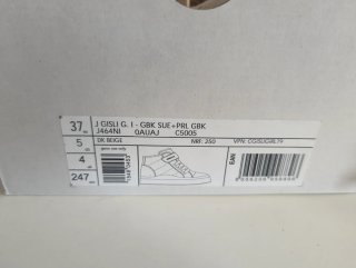Botas Geox Beige/Dorado Talla 37