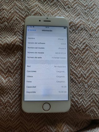 iPhone 6S 16GB Plata
