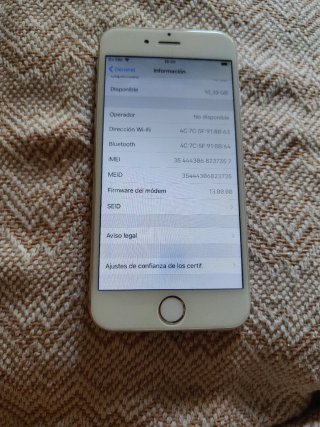 iPhone 6S 16GB Plata