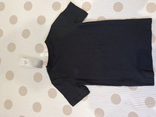 Camiseta Adidas Negra Talla 7-8 Años
