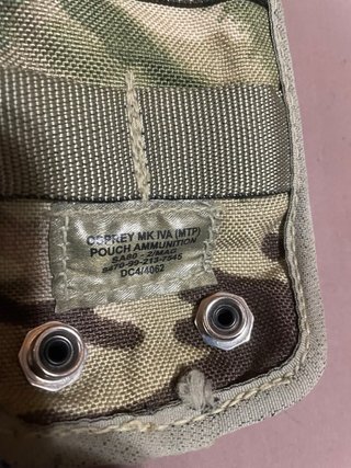 X2 Osprey MK4 SA80 doble pouch MTP