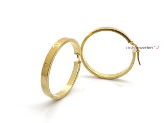 argollas plata 925mm
