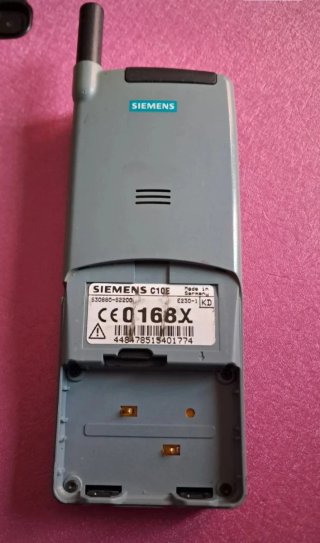 Teléfono Móvil Siemens C10 Negro