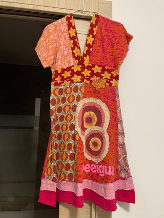Vestido Desigual Multicolor