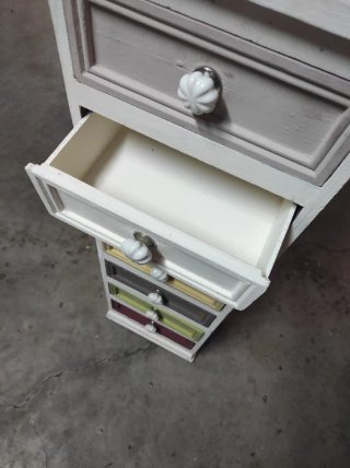 Mueble auxiliar 7 cajones colores