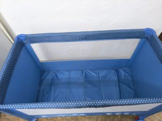Cuna de viaje Asalvo azul