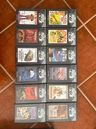 Colección Películas Bélicas VHS