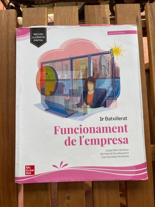 Funcionament de l’empresa 1r Batxillerat