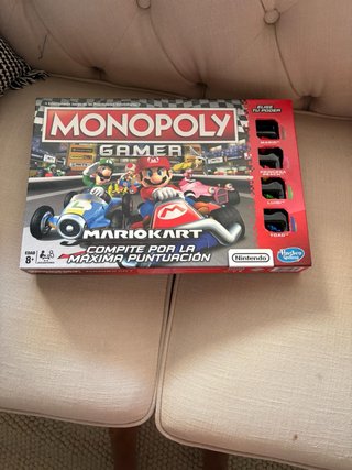 Monopoly Gamer Mario Kart Hasbro Nintendo