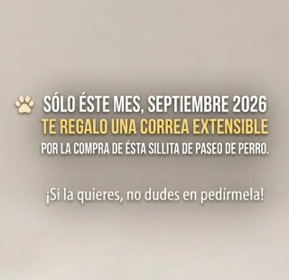 Silla de paseo para perro más REGALO