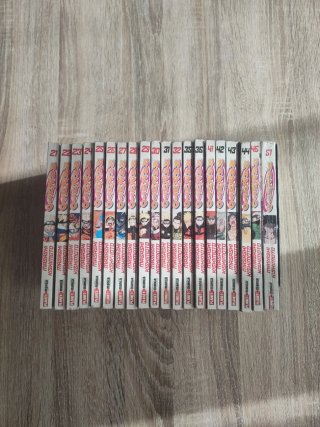 Manga Naruto 21-32; 35-36; 41-46; 45; 51