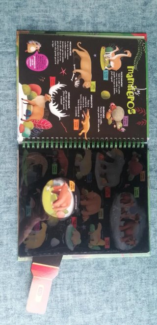 Libro Animales prehistóricos con linterna