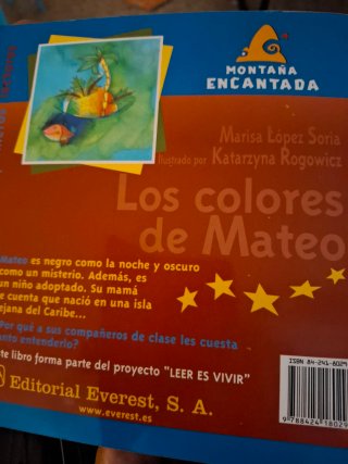 Libro infantil lectura