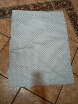 Sacos para carrito de bebé y mantita de regalo.