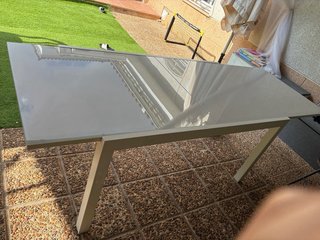 Mesa extensible de jardín