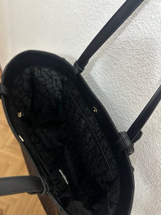 Bolso Tote Calvin Klein Monogram Marrón