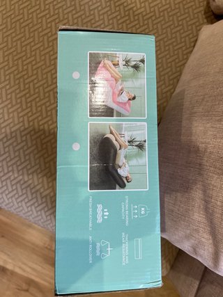 Sillón hinchable cómodo para exterior